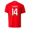 Maillot de Supporter Suisse Steven Zuber 14 Domicile Coupe du Monde 2022 Pour Homme